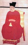 Huizong was famed for his promotion of Taoism. He was also a skilled poet, painter, calligrapher, and musician. He sponsored numerous artists at his court, and the catalogue of his imperial painting collection lists over 6,000 known paintings.<br/><br/>

The Song Dynasty (960–1279) was an imperial dynasty of China that succeeded the Five Dynasties and Ten Kingdoms Period (907–960) and preceded the Yuan Dynasty (1271–1368), which conquered the Song in 1279. Its conventional division into the Northern Song (960–1127) and Southern Song (1127–1279) periods marks the conquest of northern China by the Jin Dynasty (1115–1234) in 1127. It also distinguishes the subsequent shift of the Song's capital city from Bianjing (modern Kaifeng) in the north to Lin'an (modern Hangzhou) in the south.
