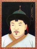 Tayisung Khagan Toghtoa Bukha (1416–1453) khagan of the Northern Yuan Dynasty.<br/><br/>

The eldest son of Adai Khan, born in 1422, the year of the black tiger, in 1439, the year of the yellow sheep, Taisan Khan assumed the throne. He was killed in 1452, the year of the black monkey. 