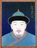 Darayisung (Darayisun) Khan (1520 - 1557), was the Mongol Khan of the Northern Yuan Dynasty in Mongolia. Darayisung Khan was the eldest son of Bodi Alagh Khan whom he succeeded as khan. During his rule, Altan Khan became stronger and more disrespectful of the power of the Great Khan and Darayisung Khan was unable to achieve victory in their conflicts. However Altan Khan forced Darayisung Küdeng Khan to flee eastward. Four years later in 1551 Darayisung made a compromise with Altan accepting Altan's leadership in exchange for giving the title 'Gegeen Khan' to him. As a result, Darayisung Khan was forced to relocate his imperial court to the east near Manchuria, and the power of the Great Khan began to decline.