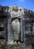 Gal Vihara, a Buddhist rock temple, was constructed in the 12th century by King Parakramabahu I (1123 - 1186).<br/><br/>

Polonnaruwa, the second most ancient of Sri Lanka's kingdoms, was first declared the capital city by King Vijayabahu I, who defeated the Chola invaders in 1070 CE to reunite the country under a national  leader.