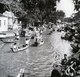 Thailand: A canal scene in Bangkok Noi, c. 1900
